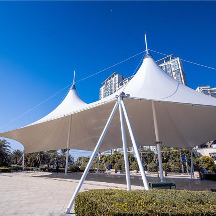 麻城市膜结构景观棚