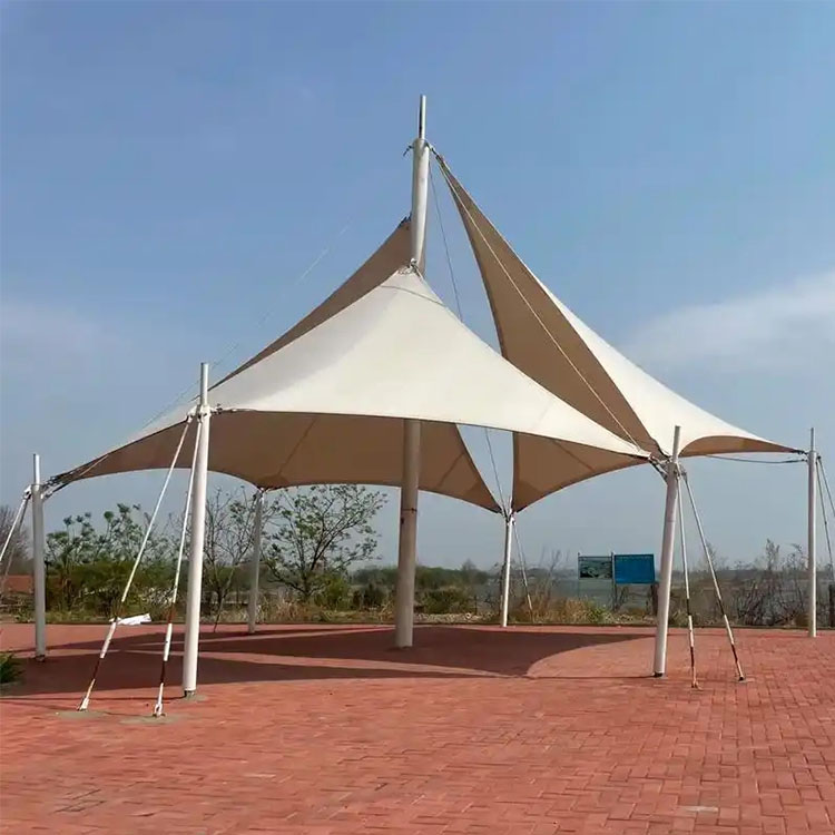 麻城市膜结构景观棚