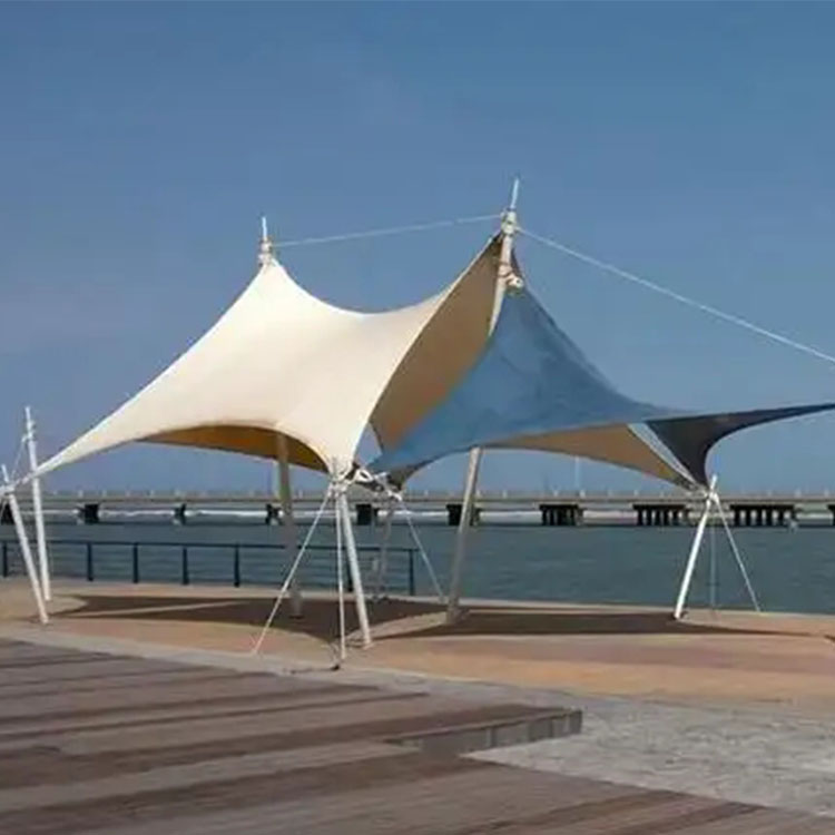 麻城市膜结构景观棚