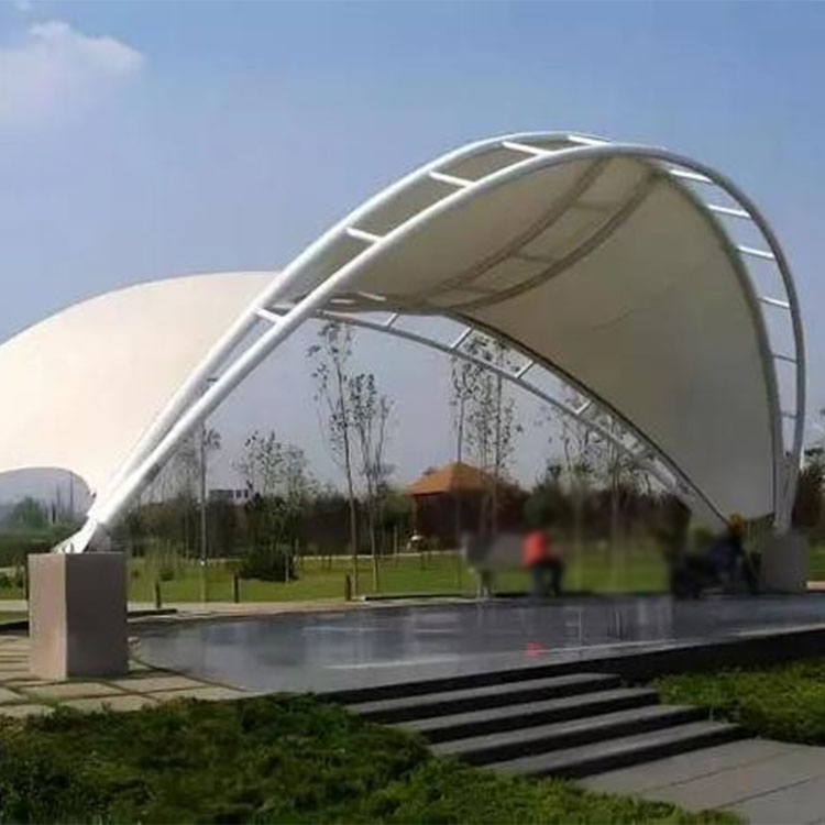 麻城市膜结构景观棚