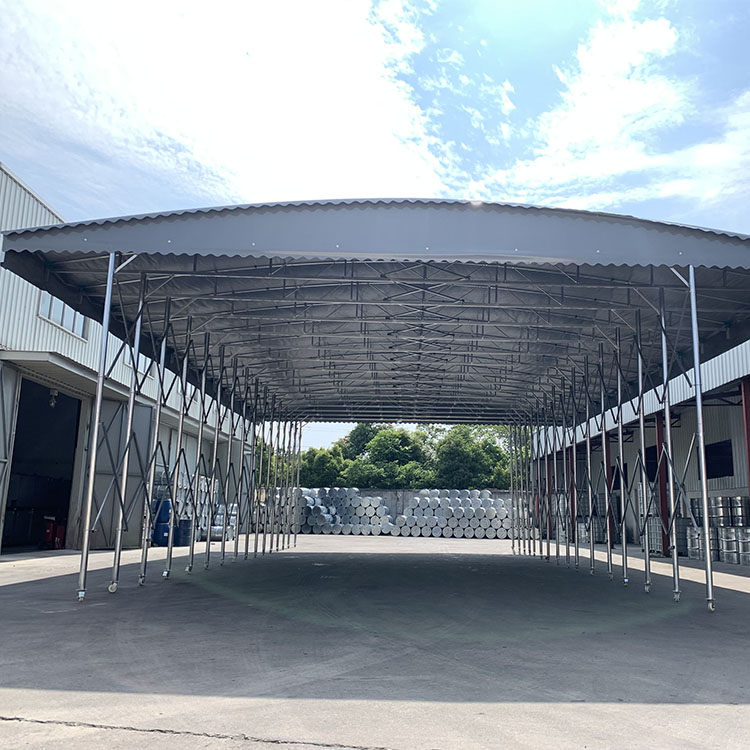 麻城市电动/移动推拉棚