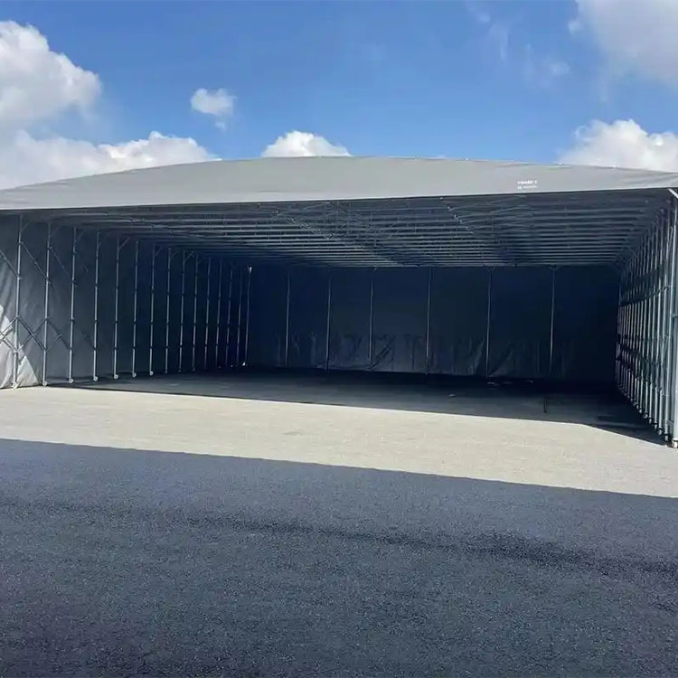 麻城市电动/移动推拉棚